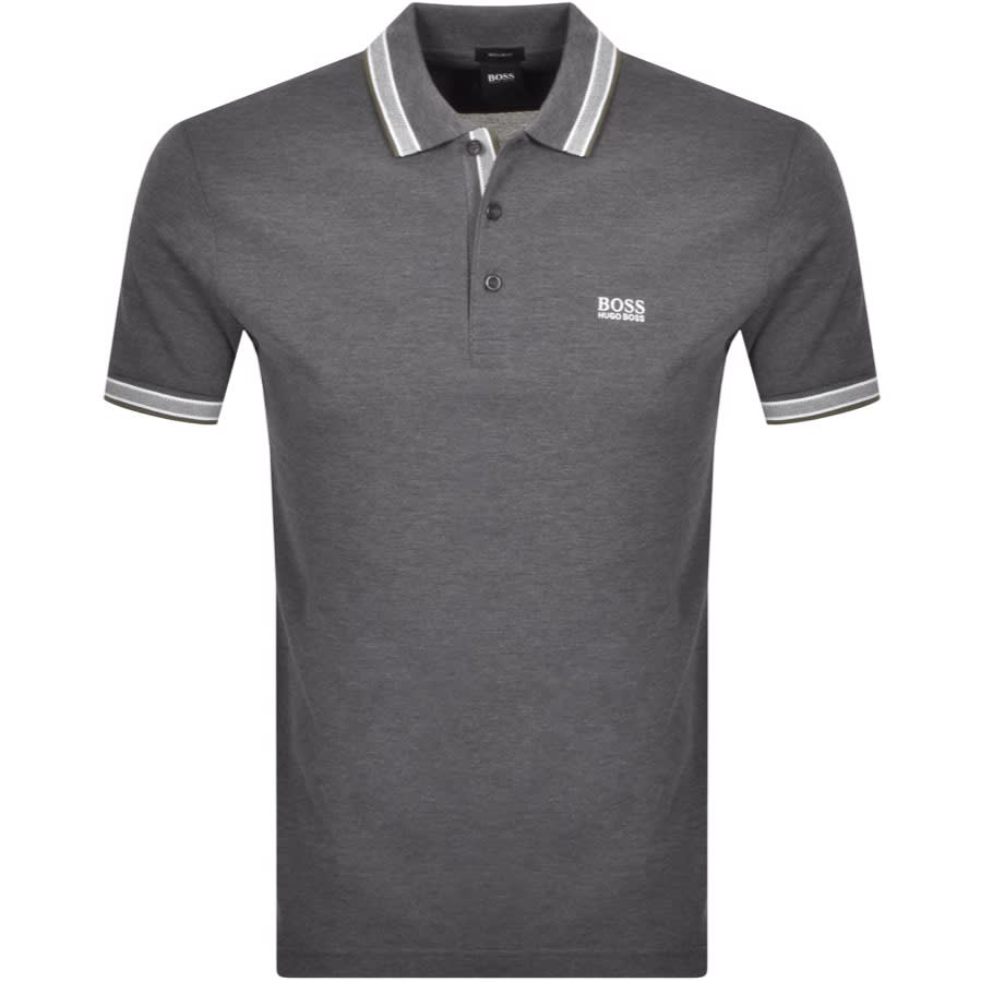 Alternative Image for ProductBOSS Paddy Polo T Shirt Grey1